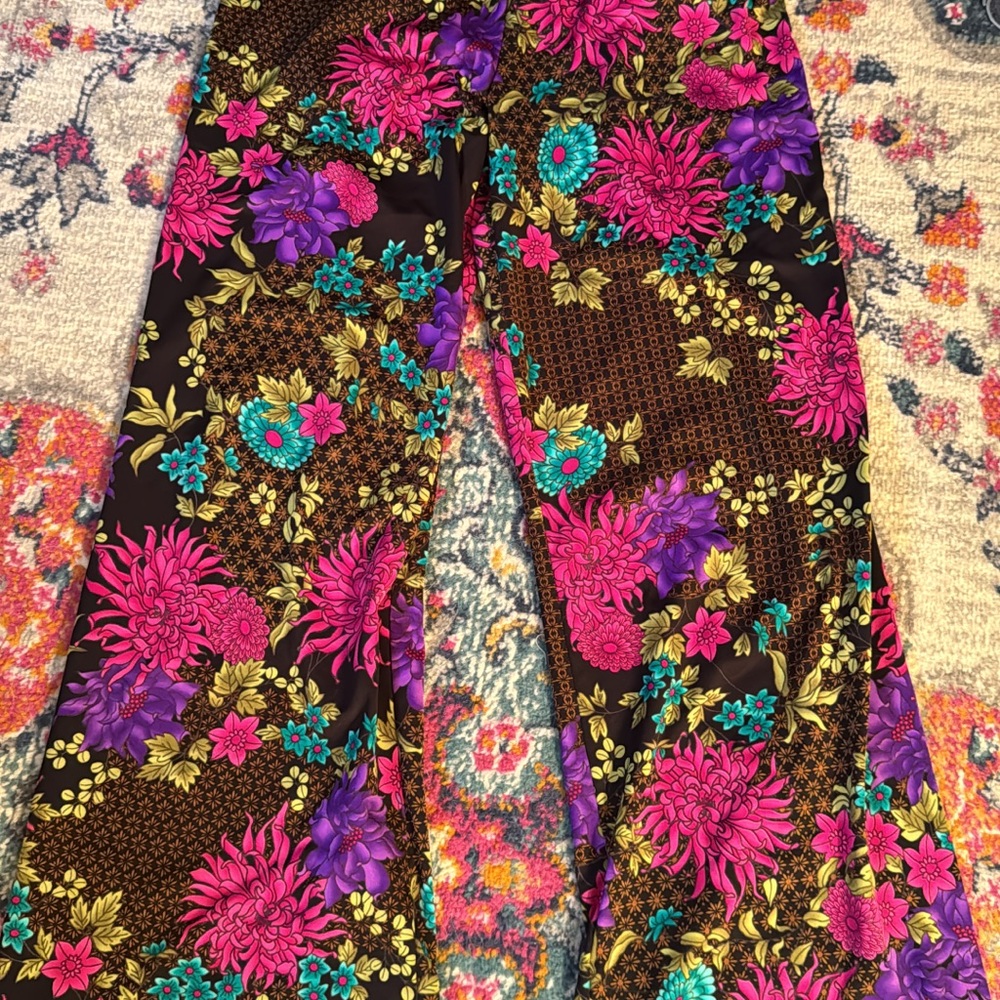 Floral Patterned Pants